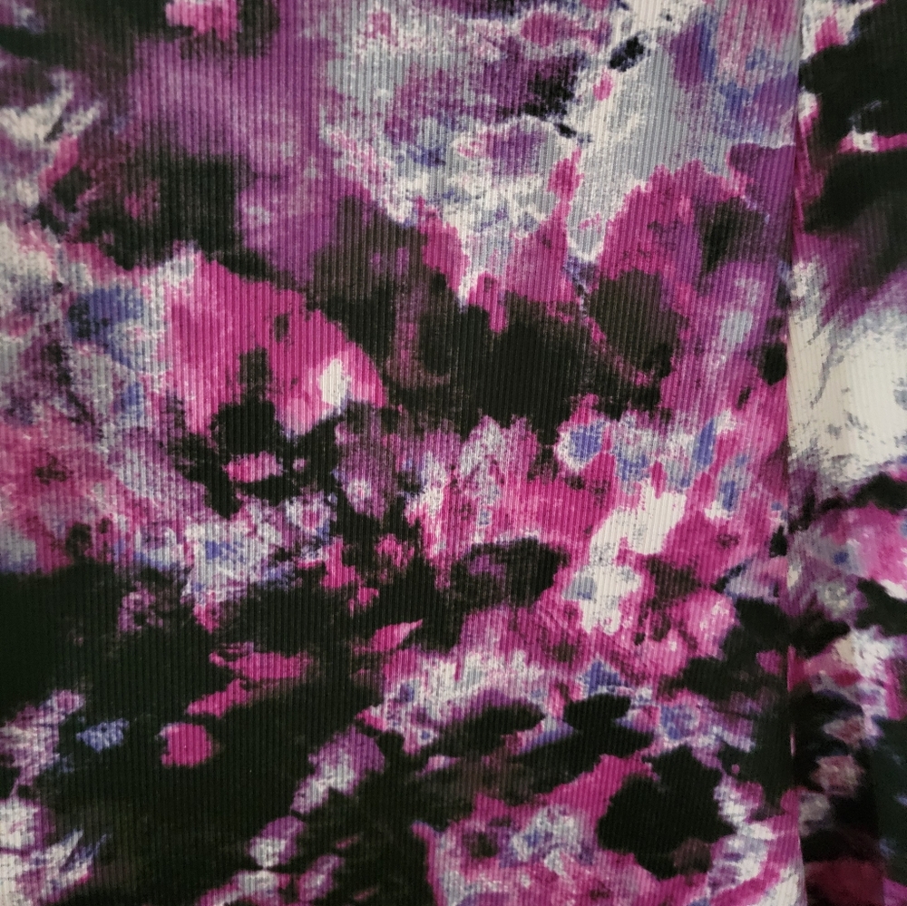 Plus Size Tie Dyed Ribbed Jumpsuit - Picture 2 of 4